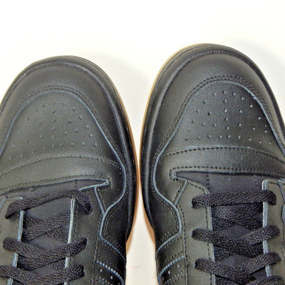 NWT Adidas Originals FORUM Low Sneaker Core Black Seismic Orange Men’s 12 US - Picture 14 of 16